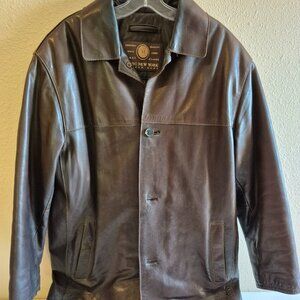Marc New York Mid-length Leather Jacket